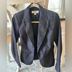 Isaac Mizrahi Charcoal Blazer